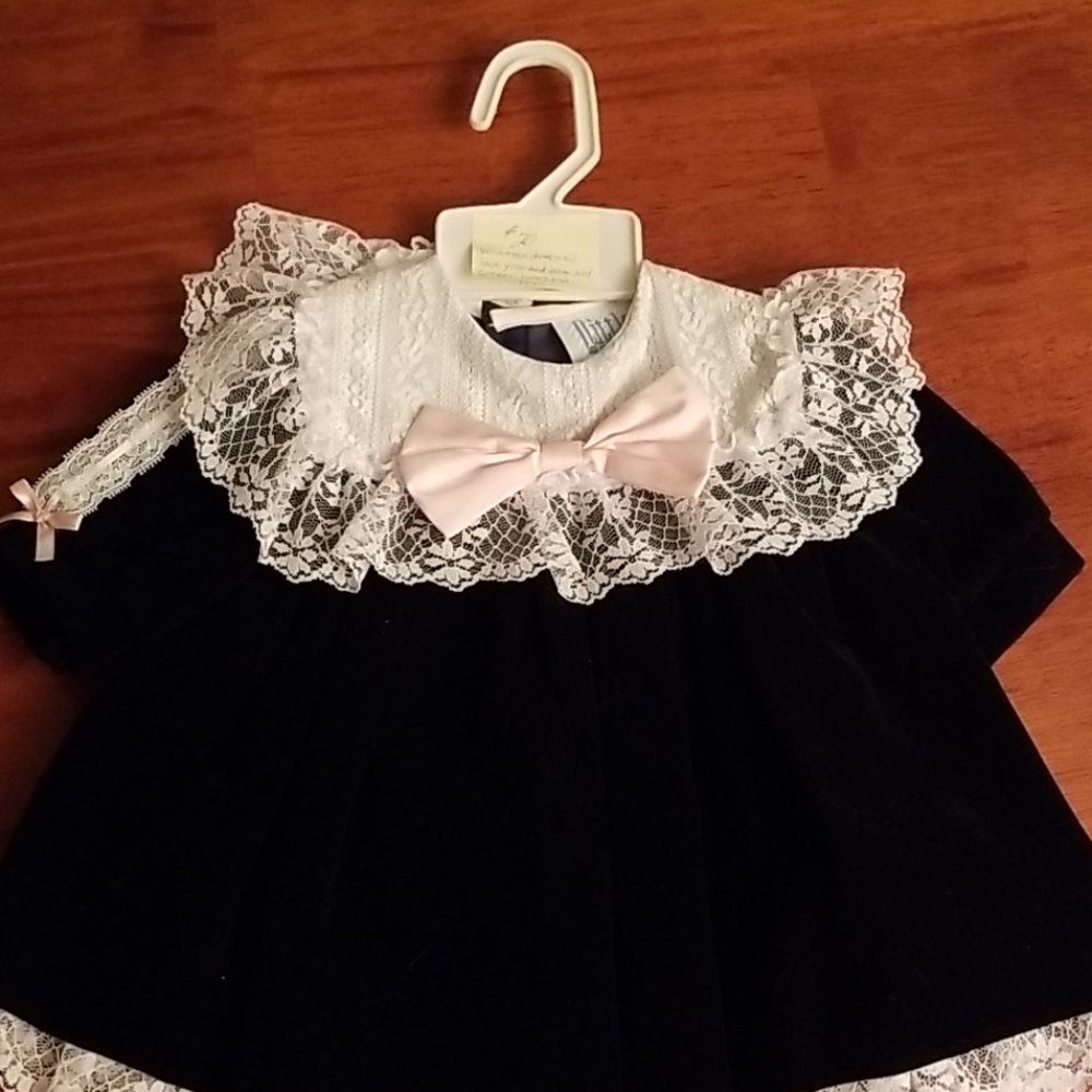 Baby, Lace and Velveteen, Black and White